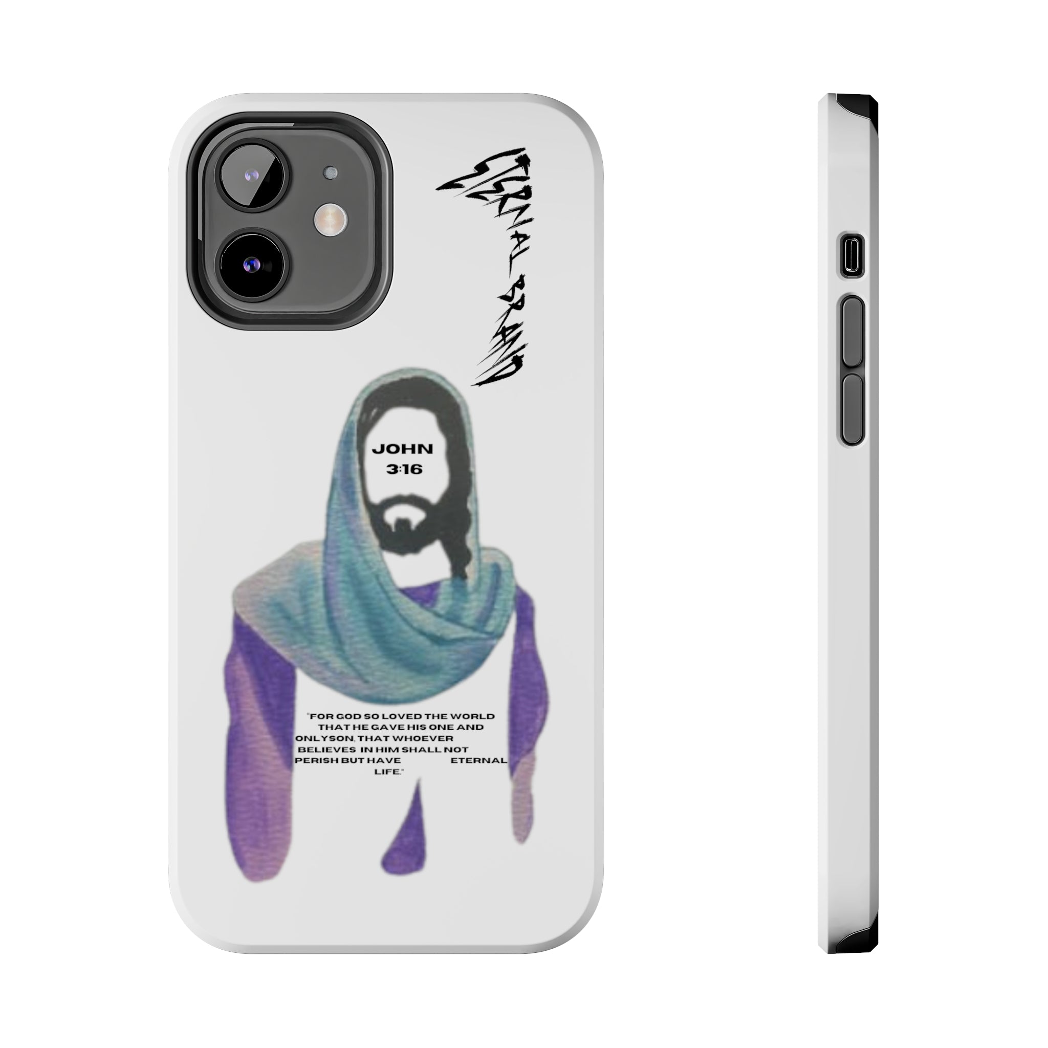 John 3:16 (Hard) Bible Phone Case