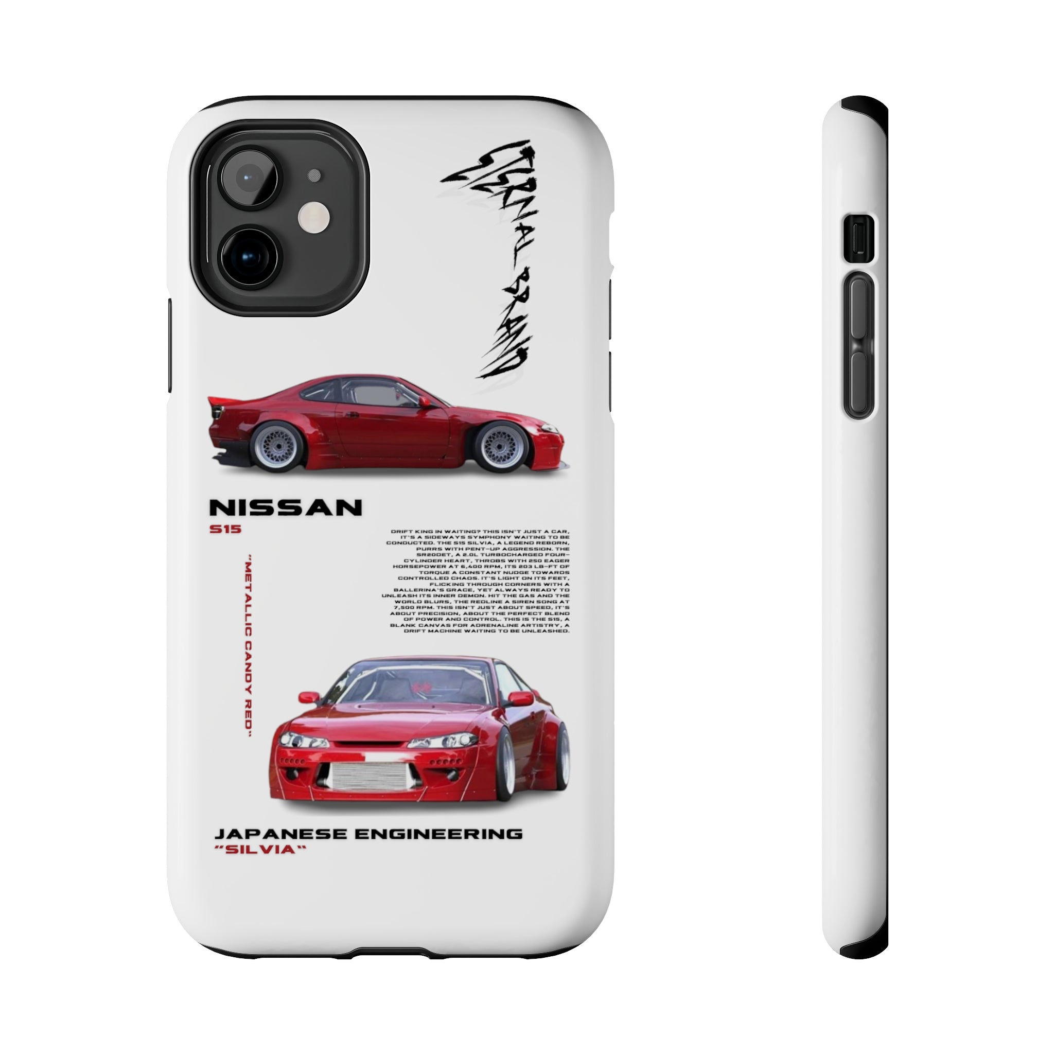 Nissan s15 Silvia "Candy Red" "White"