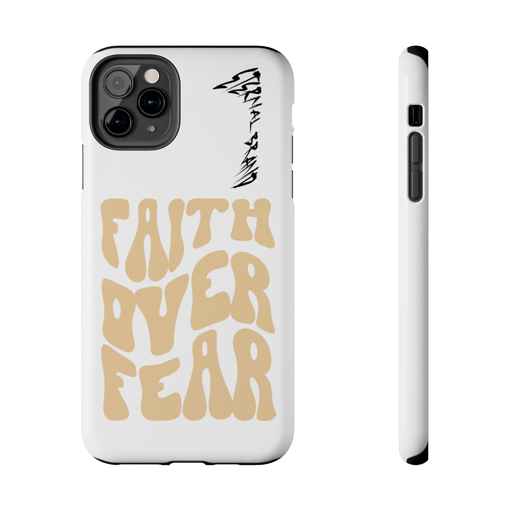 Faith Over Fear (Hard) Bible Phone Case