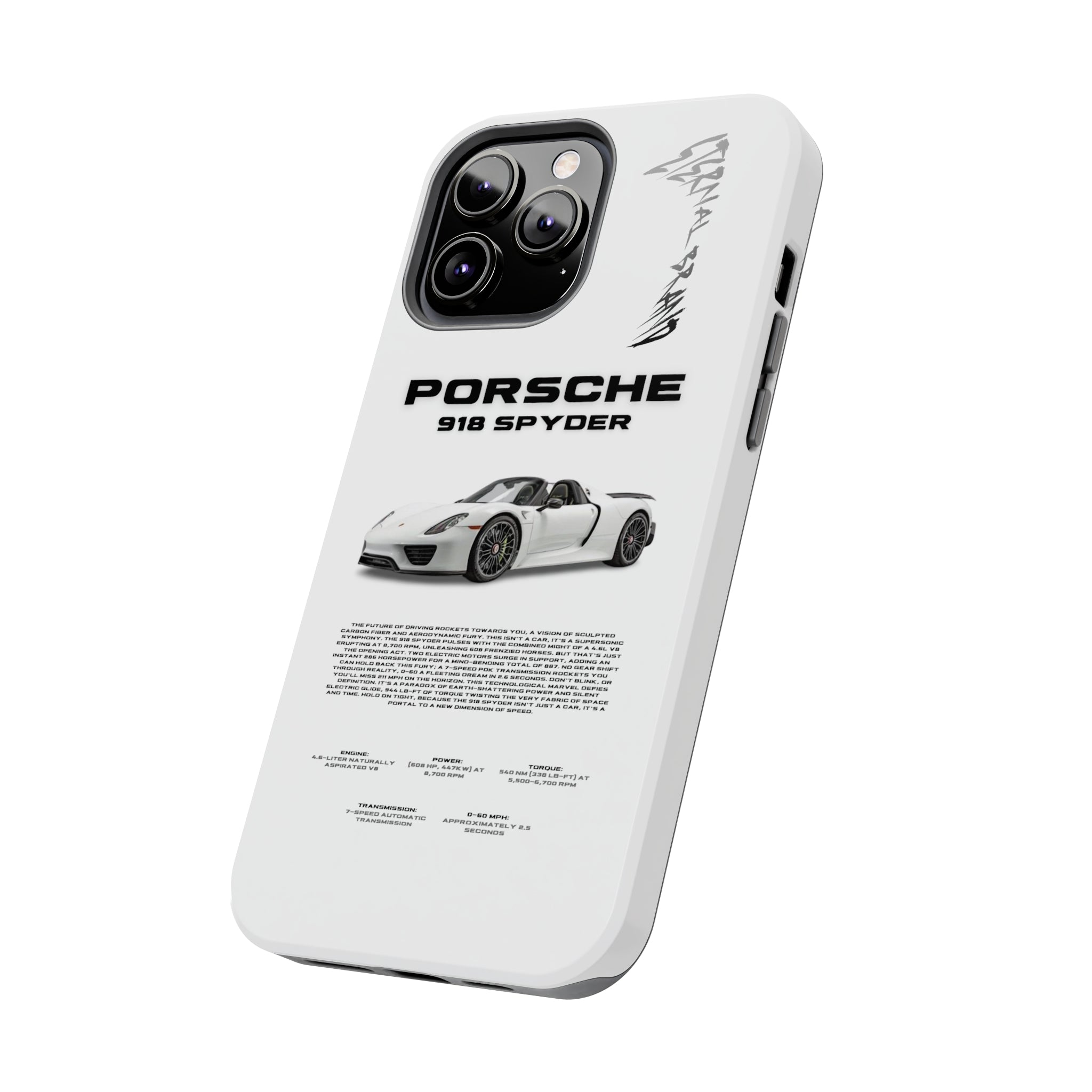 Porsche 918 Spyder "White"