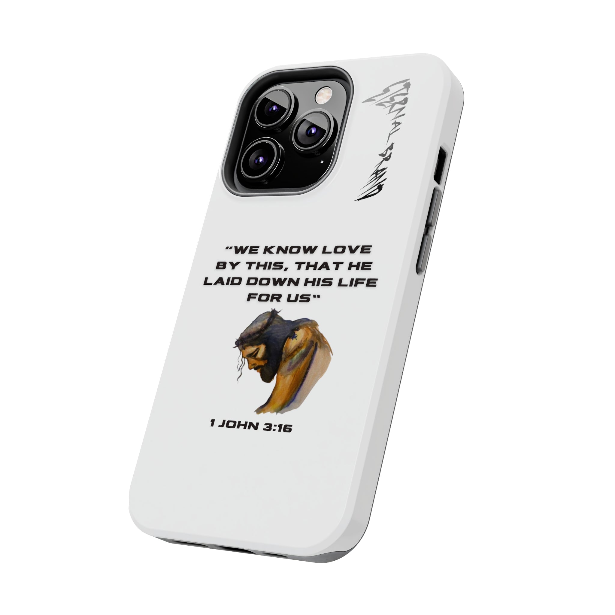 John 3:16 (Hard) Bible Phone Case