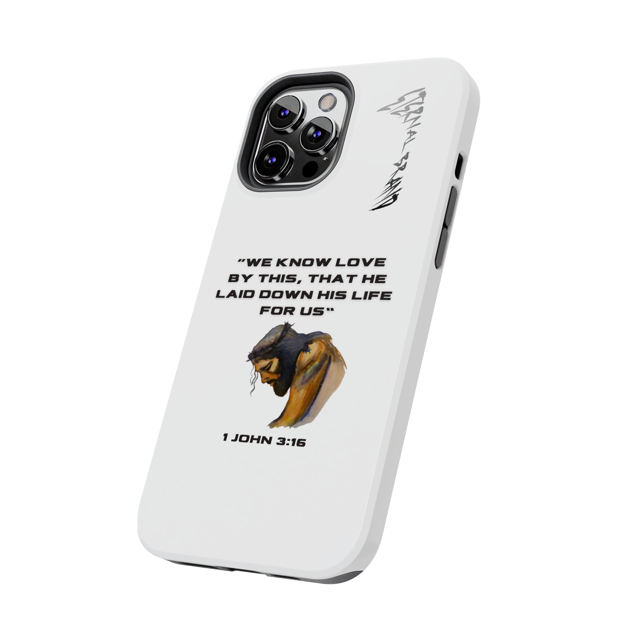 John 3:16 (Hard) Bible Phone Case