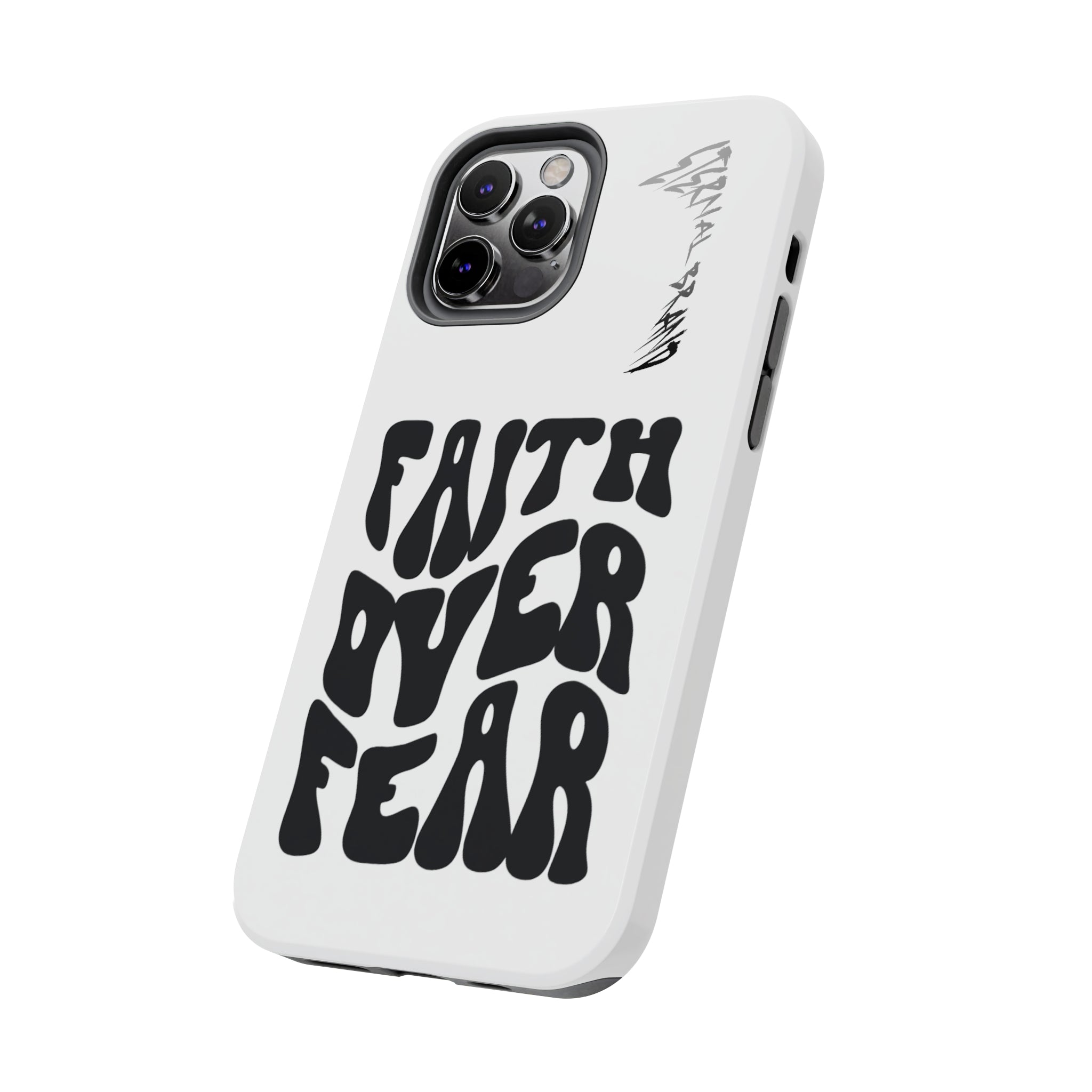 Faith Over Fear (Hard) Bible Phone Case