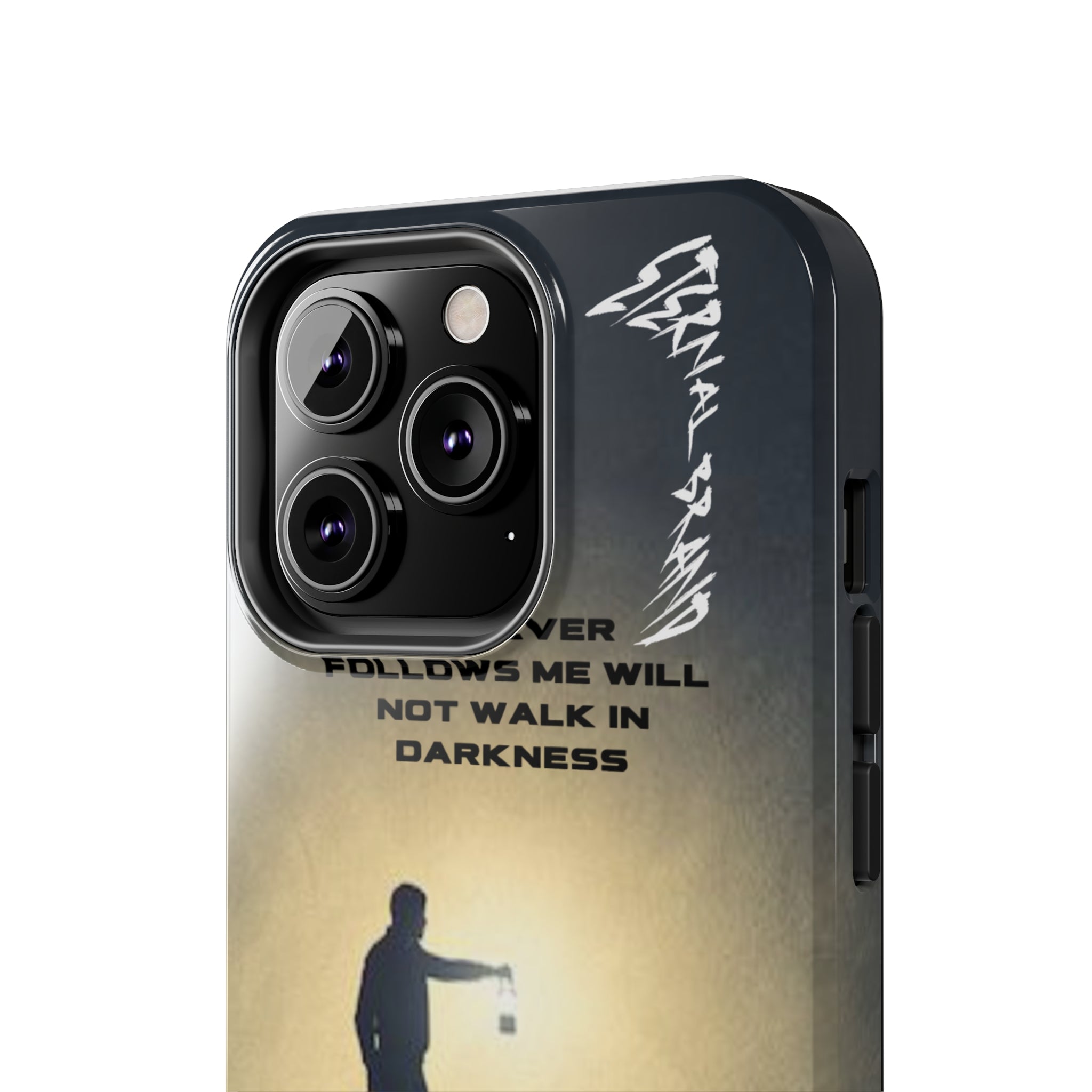 John 8:12 (Hard) Bible Phone Case