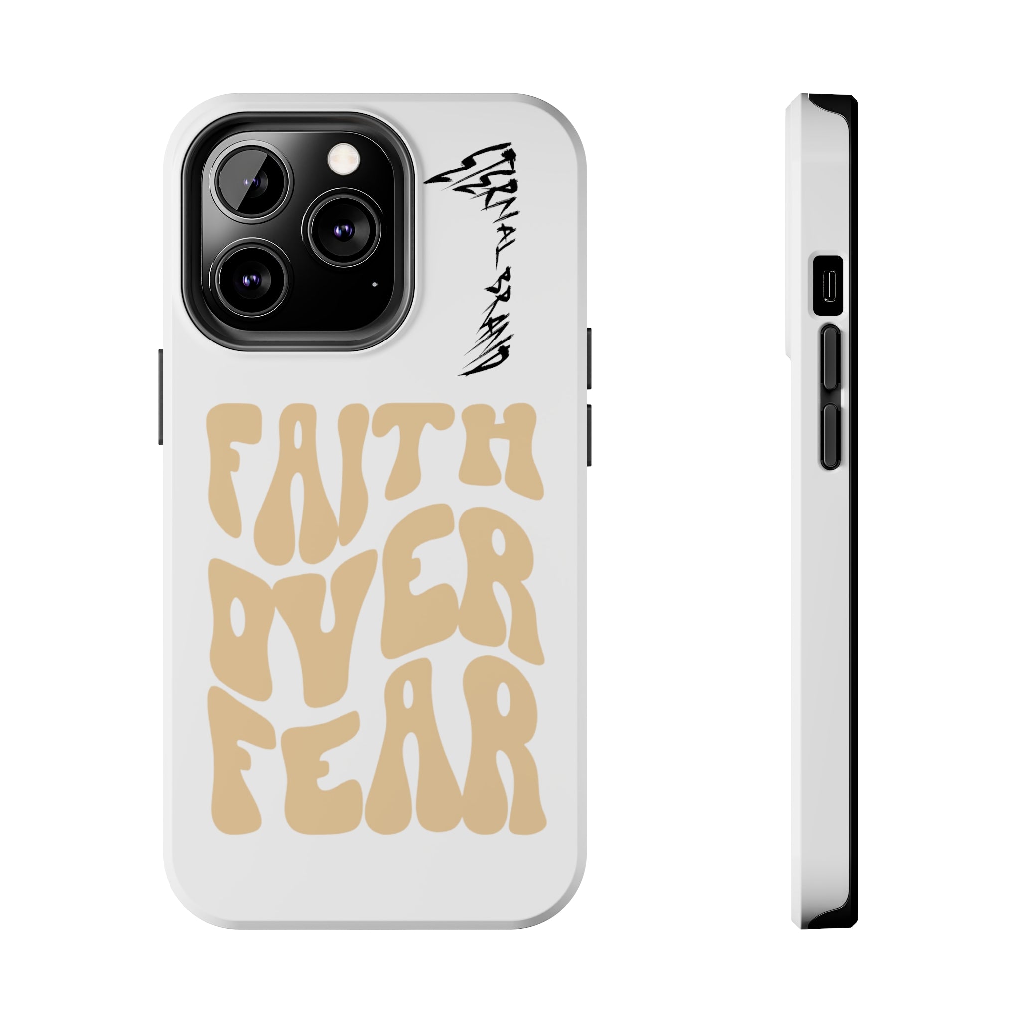 Faith Over Fear (Hard) Bible Phone Case