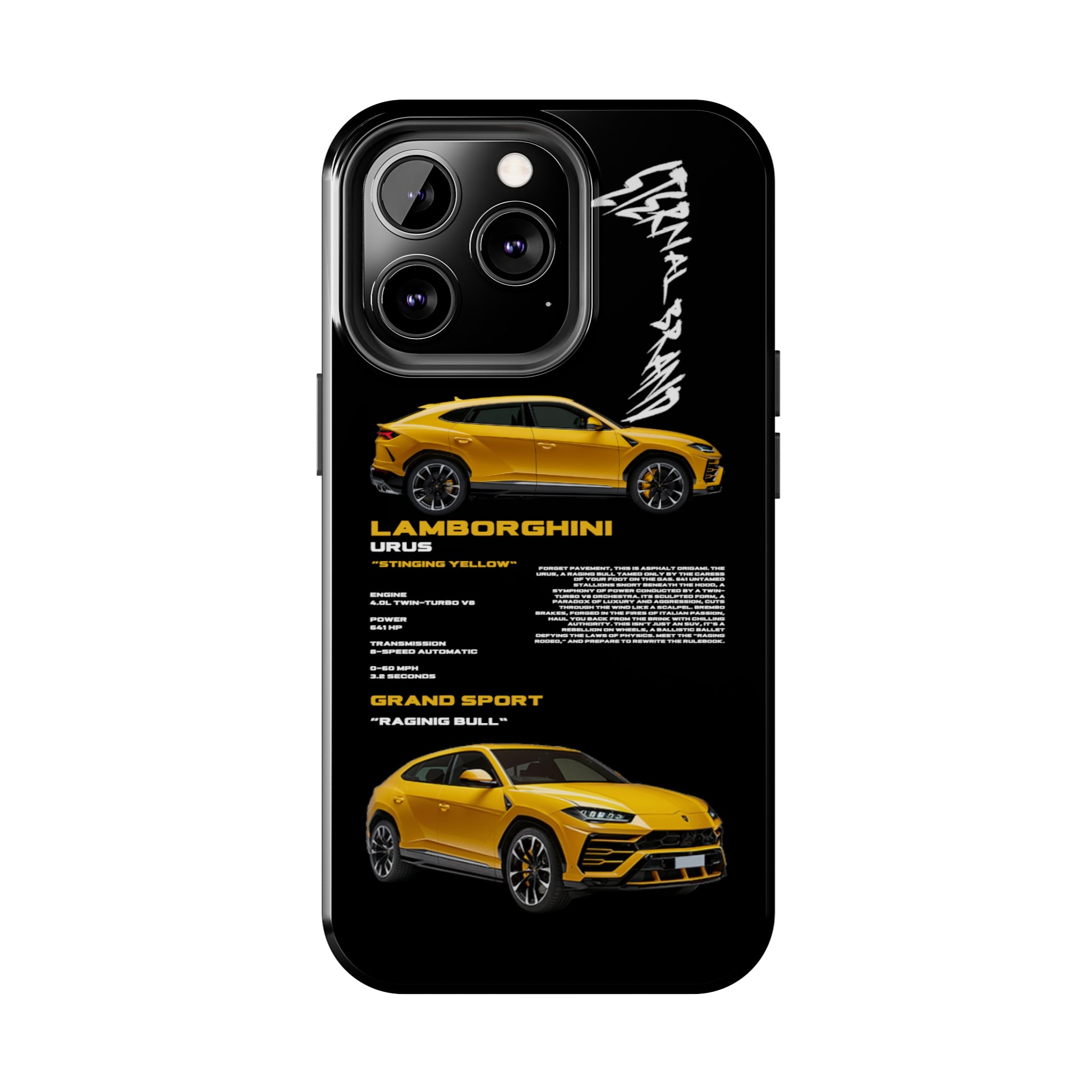 Lamborghini Urus "Raging Yellow" "Noir"