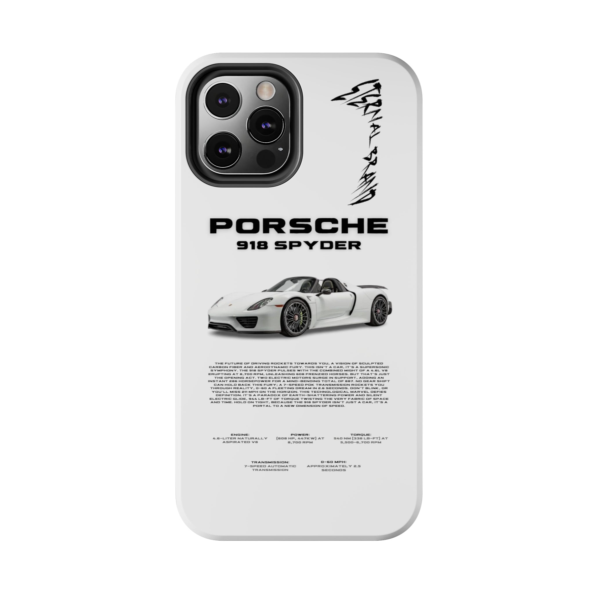 Porsche 918 Spyder "White"