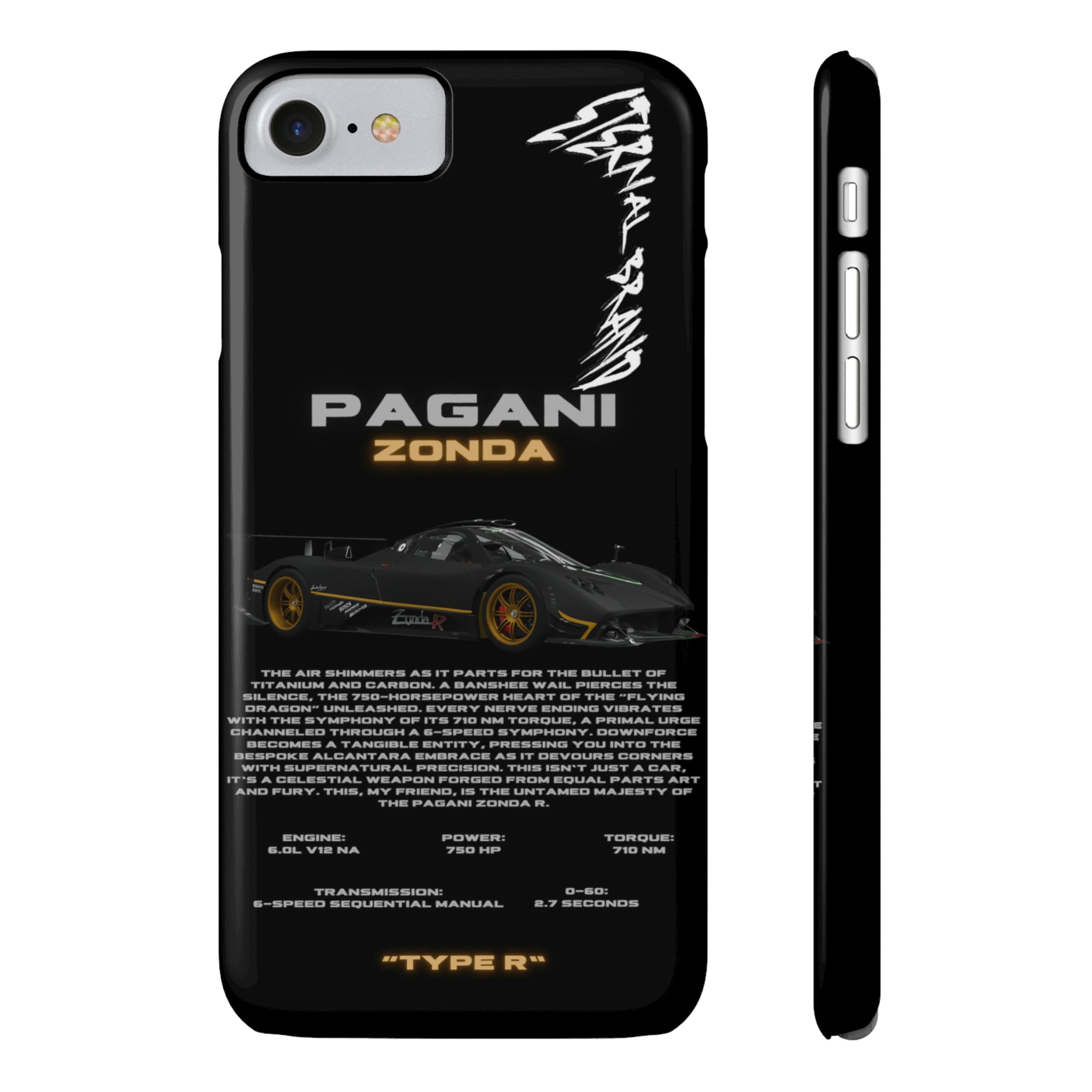 (Slim) Pagani Zonda R "Noir"