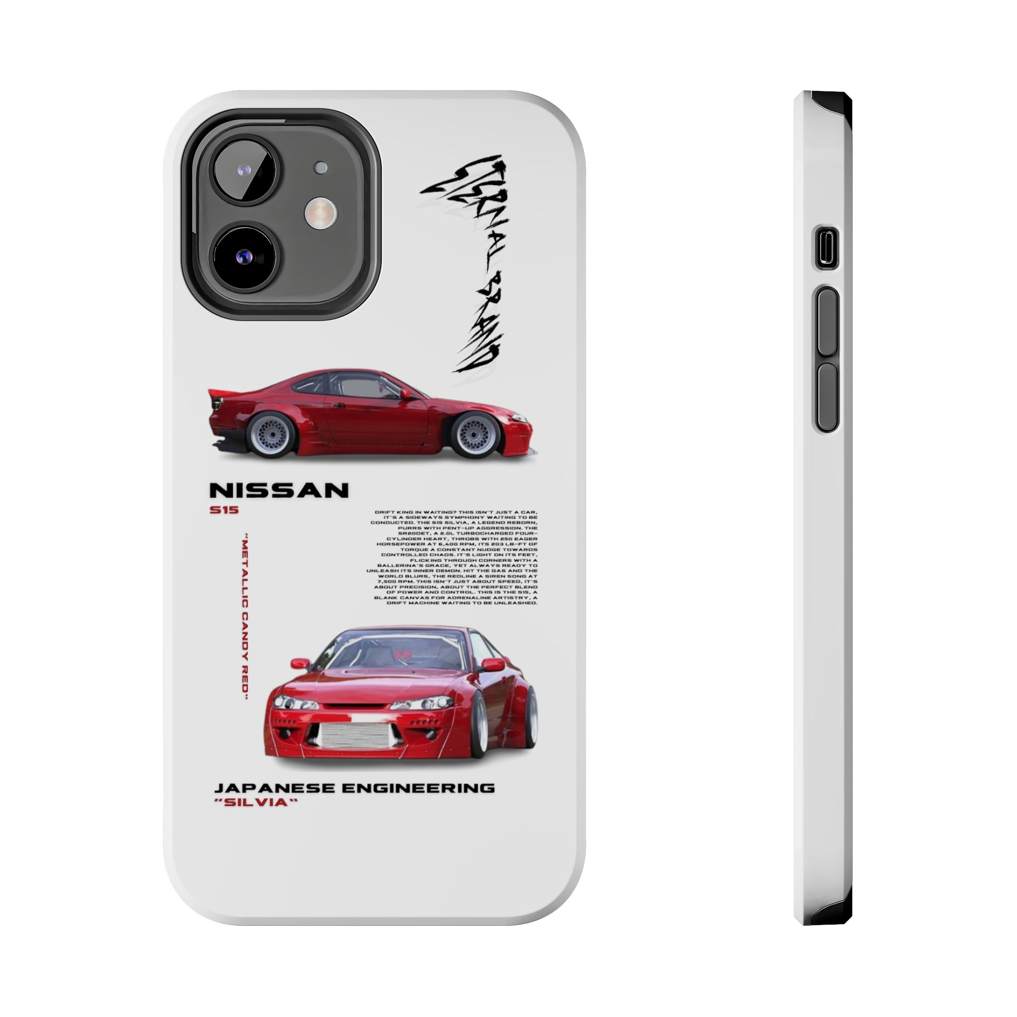 Nissan s15 Silvia "Candy Red" "White"