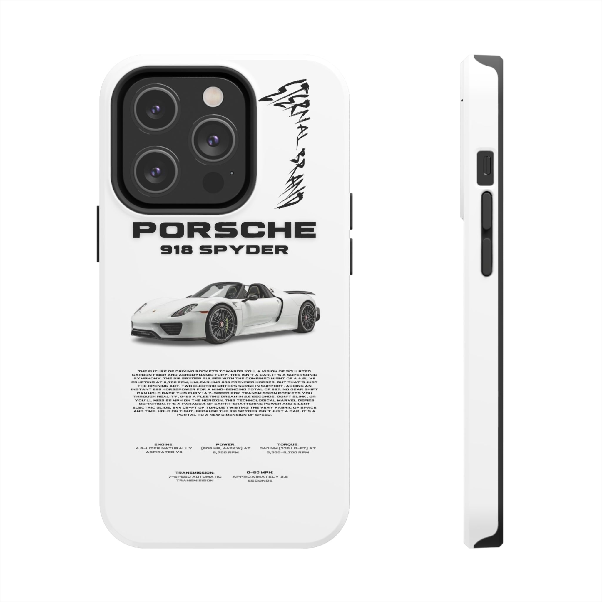 Porsche 918 Spyder "White"